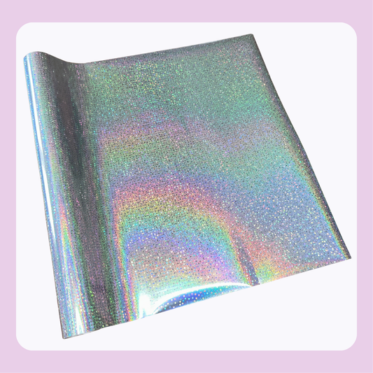 Silver Starlight | Patterned Toner Reactive Foil