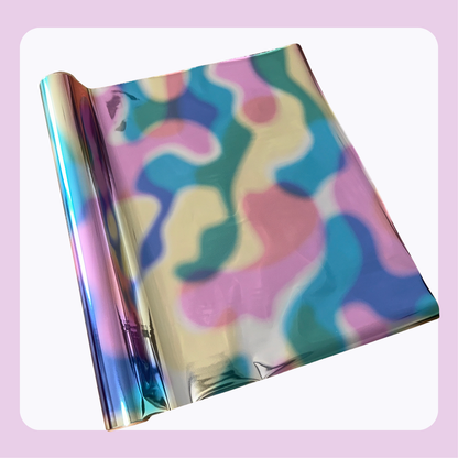 A4 Foil Sampler Pack | 10 Assorted Toner Reactive Foil Sheets + Free Foiling Guide