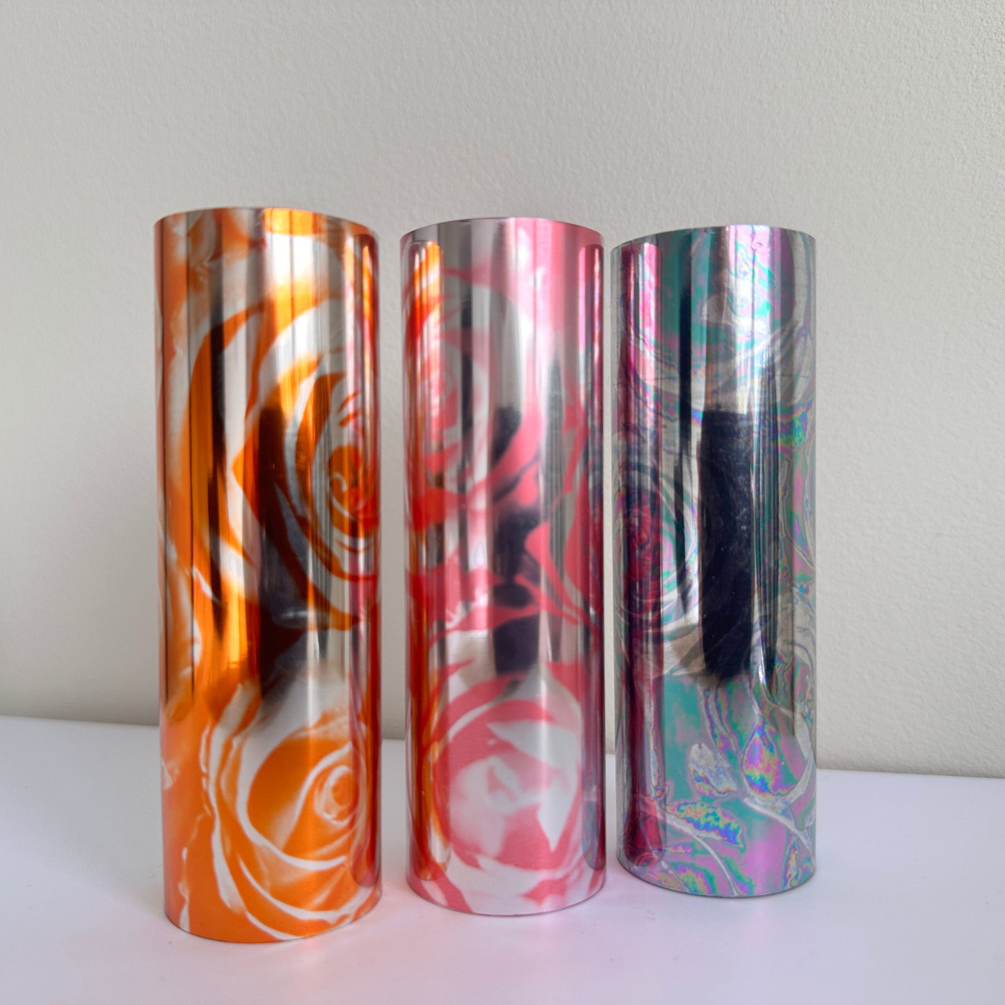 Pink Rose Toner Reactive Foil Roll | 10cm × 5m
