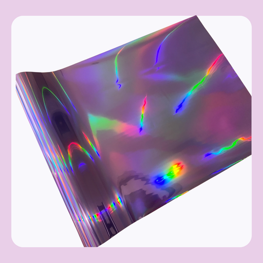 Lilac Holo Rainbow | Holographic Toner Reactive Foil