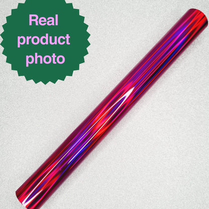 Fuchsia Pink | Holographic Toner Reactive Foil | 32cm × 10m